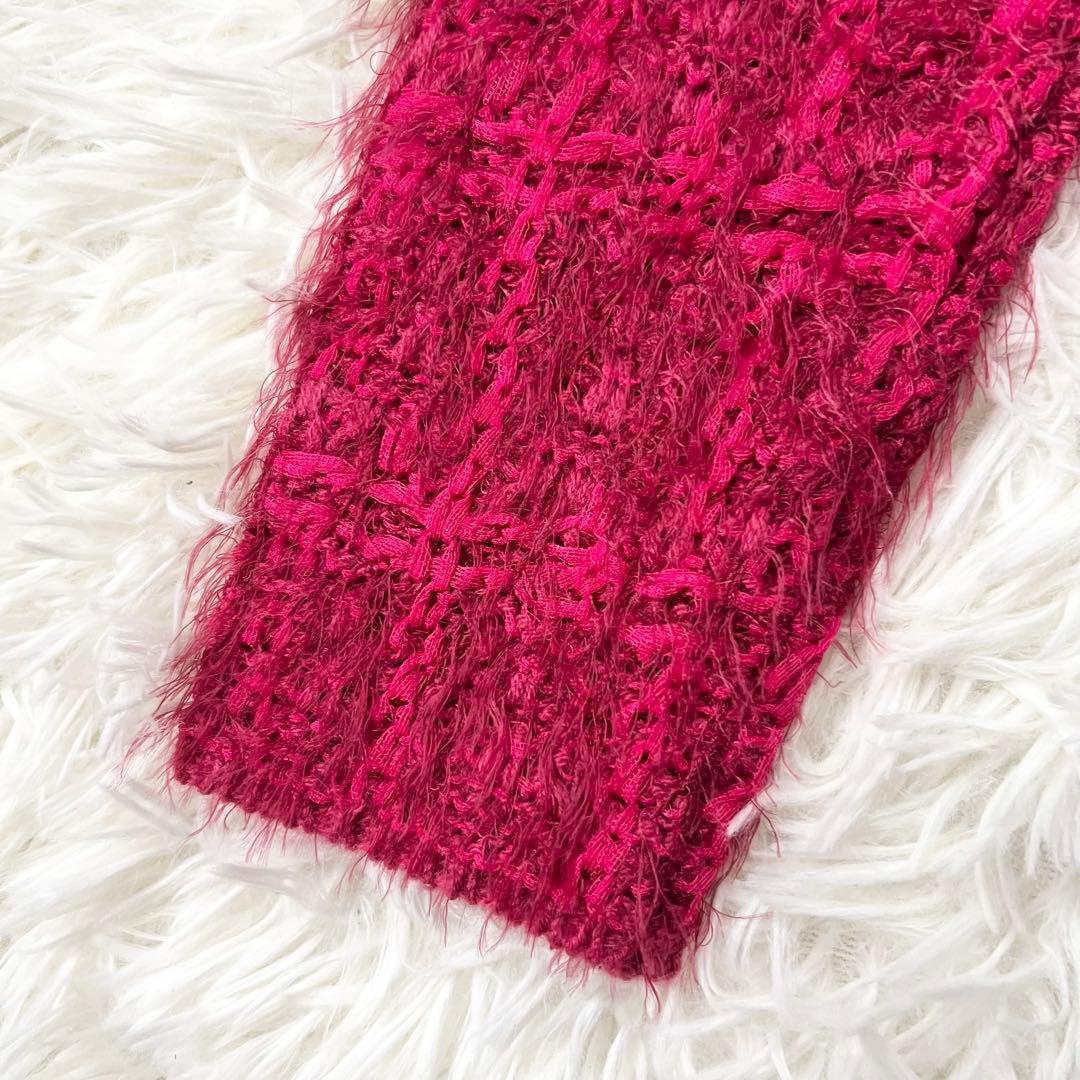 新品タグ付き 定価約4万 ピンキーアンドダイアン ツイードカーディガン