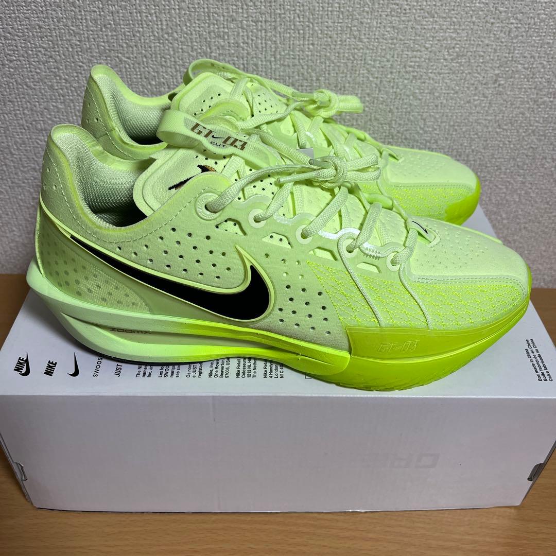 新品 NIKE AIR ZOOM G.T. CUT3 VOLT 25.5cm