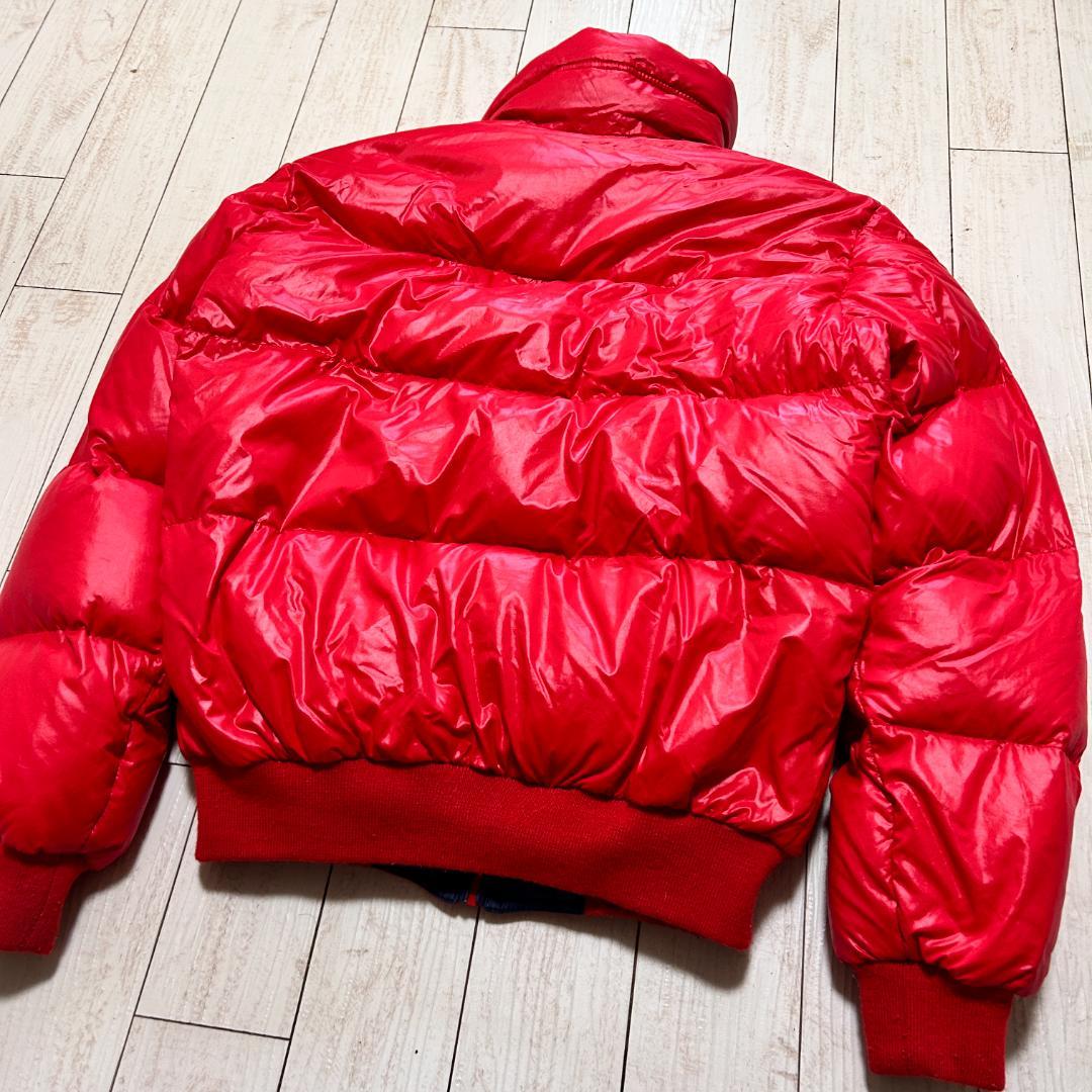 80s MONCLER モンクレール アシックス ダウンジャケット リバーシブル