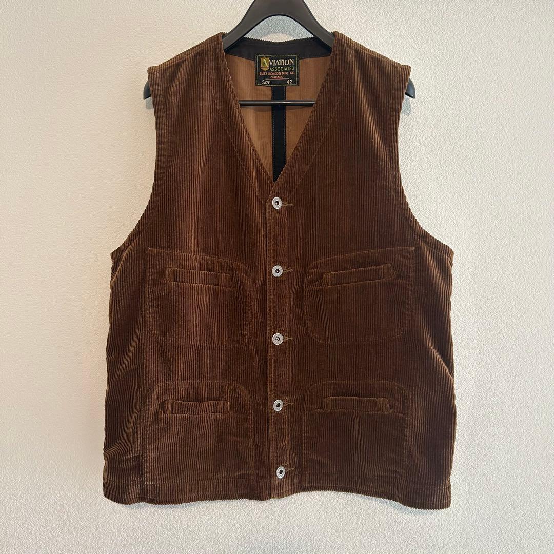 BUZZ RICKSON'S ベスト 42 BR80630]【スーツケース・アクセ付属】Buzz Rickson's(バズリクソンズ