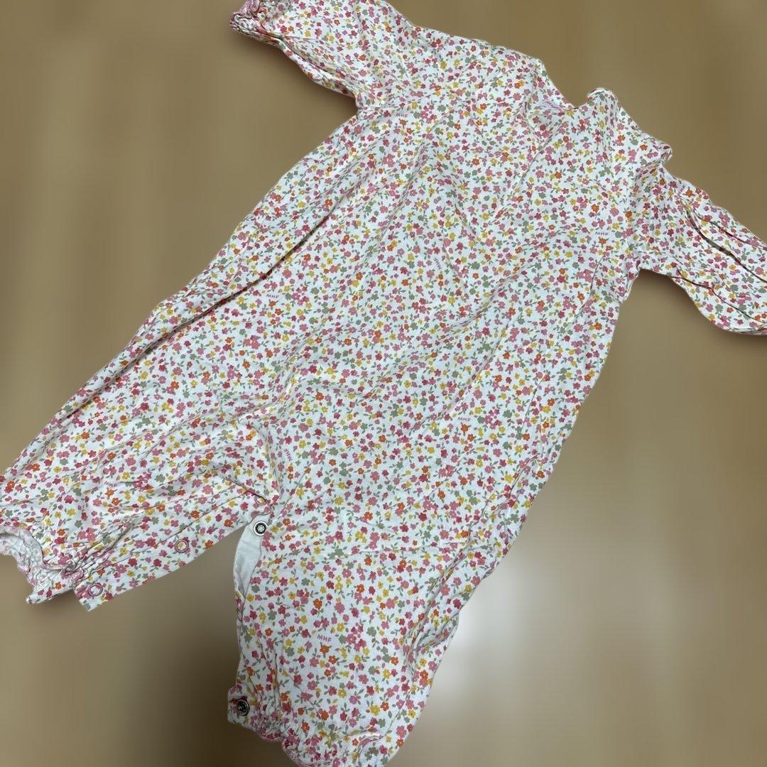 MIKI HOUSE】 ミキハウス ベビー ロンパース 帽子 セット 女の子