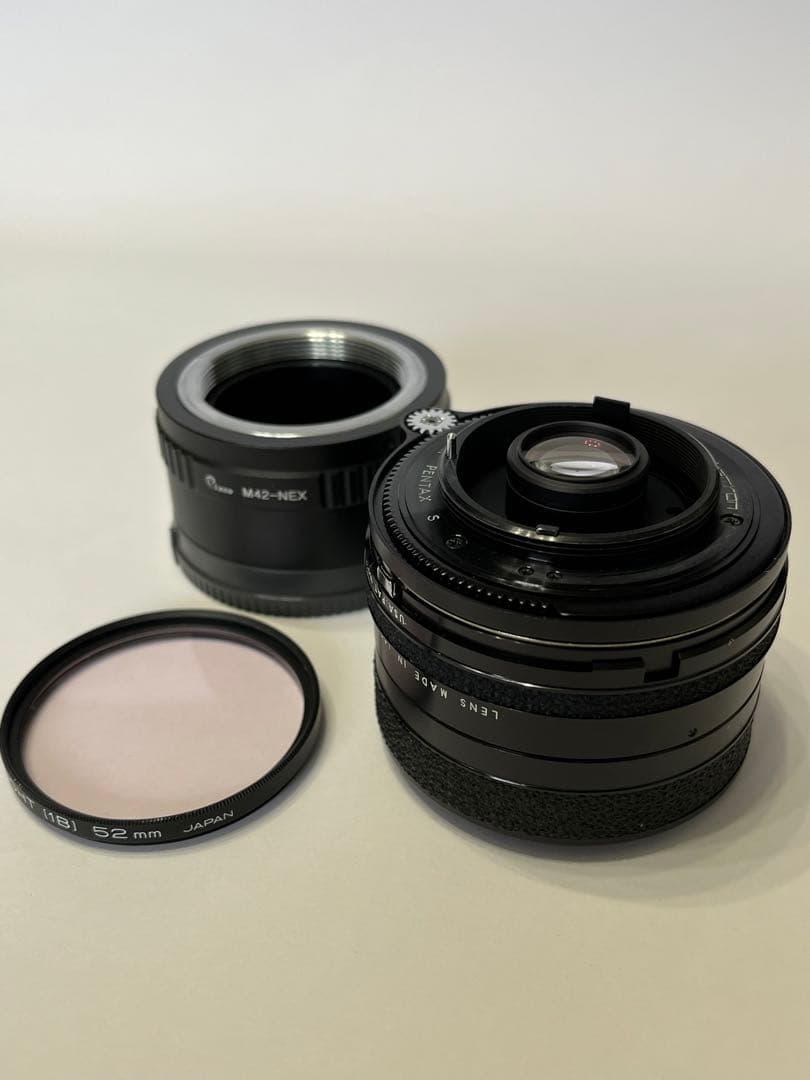 sonyEレンズ 銘品TAMRON28mm F2.8 BBARNikonフード付