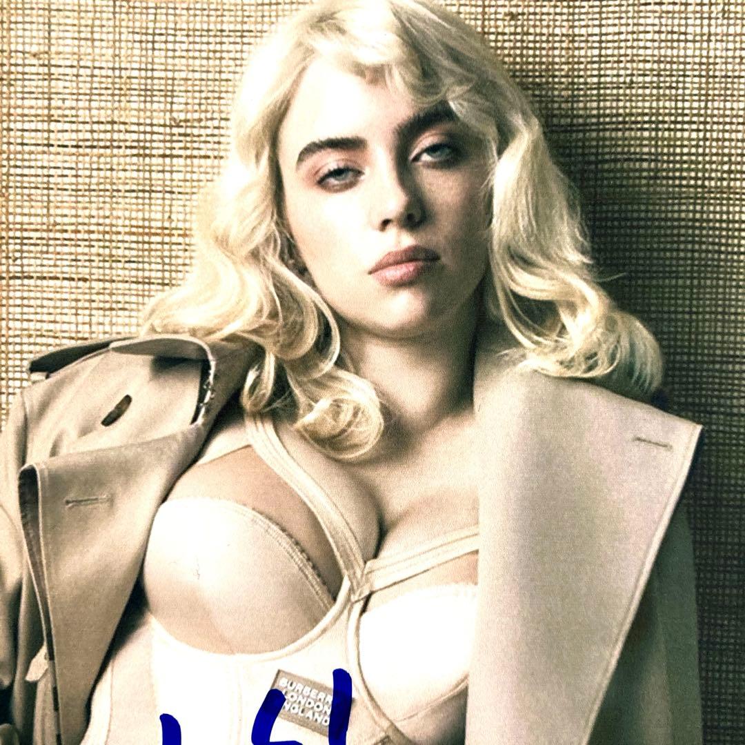 ビリー・アイリッシュ直筆サイン入り2Lサイズ写真… - メルカリ