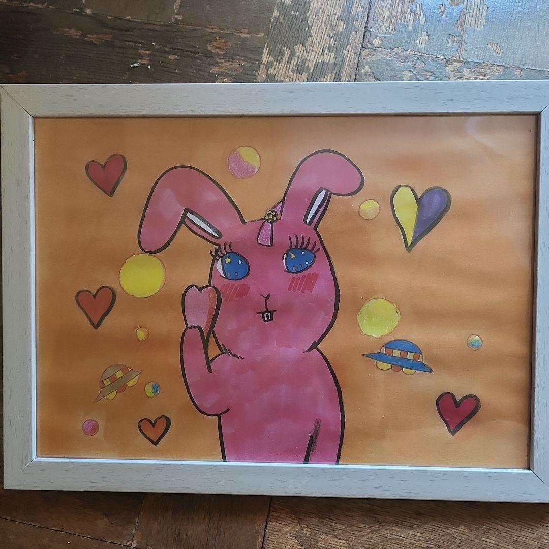 15万円です。ウサギちゃん(絵画) せんまやウサギちゃんフェスティバルよろしくお願いします