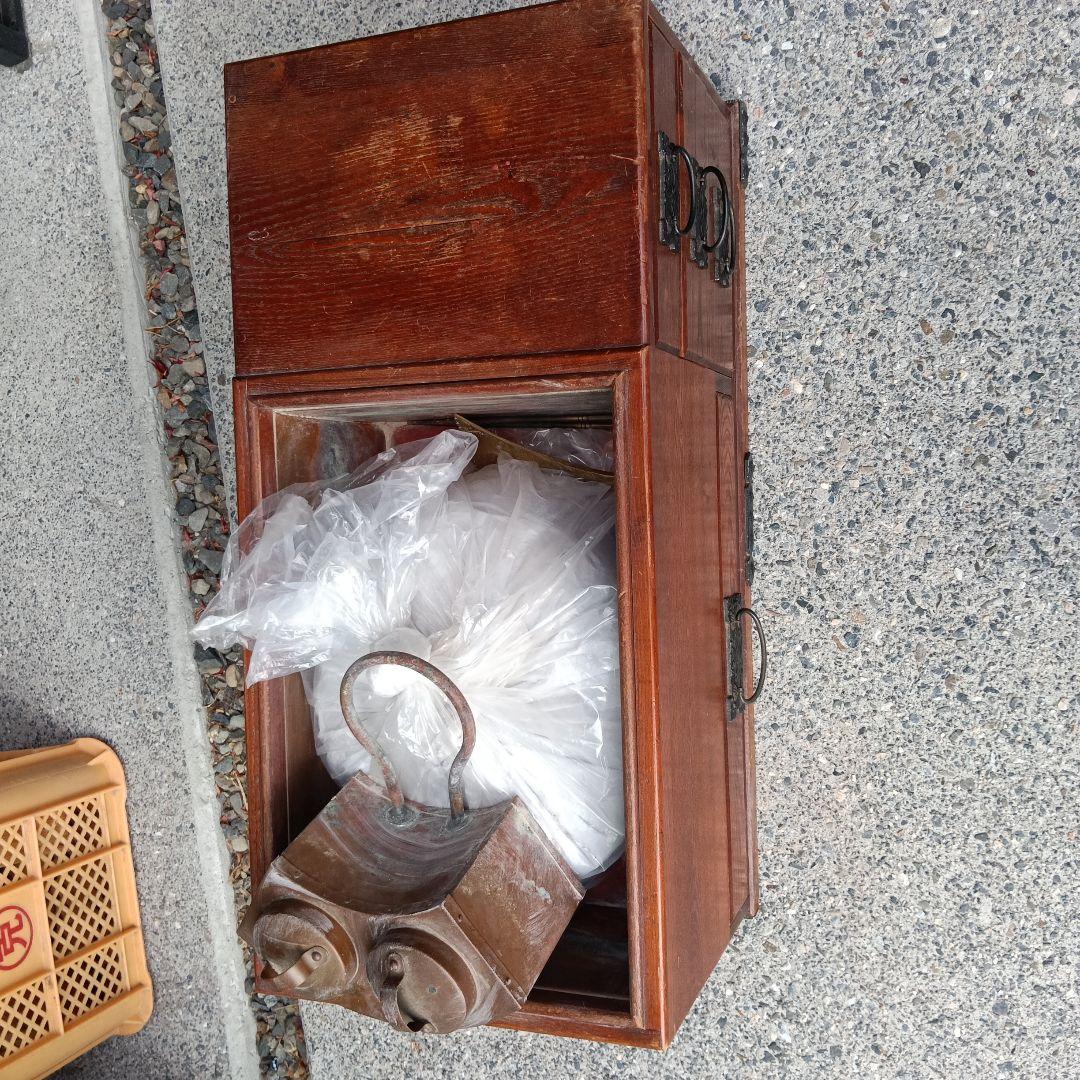 火鉢 江戸長火鉢 木製 囲炉裏 レトロ 古民家 灰付き - メルカリ