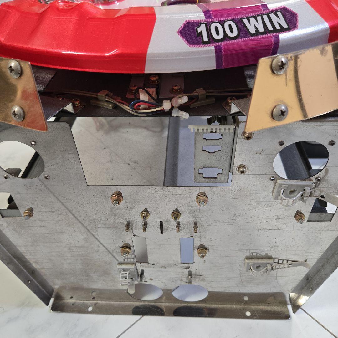 ☆スピンフィーバー☆抽選機☆動作確認済☆100V加工☆鉄球