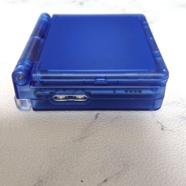 ANBERNIC RG35XXSP クリアブルー ボタン換装済み - メルカリ