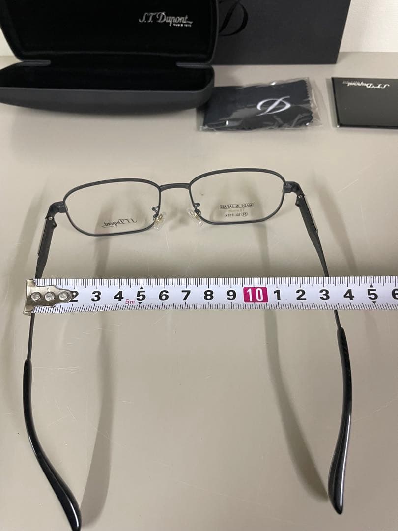 ➁未使用 S.T. Dupont ドゥポンメガネフレーム箱付き - メルカリ