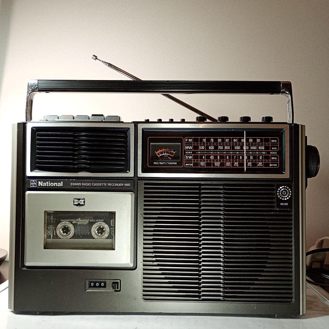 松下電器　ラジカセ　RQ-560　モーター＆ベルト交換済み　動作品 2026年最新】RQ-560の人気アイテム - メルカリ