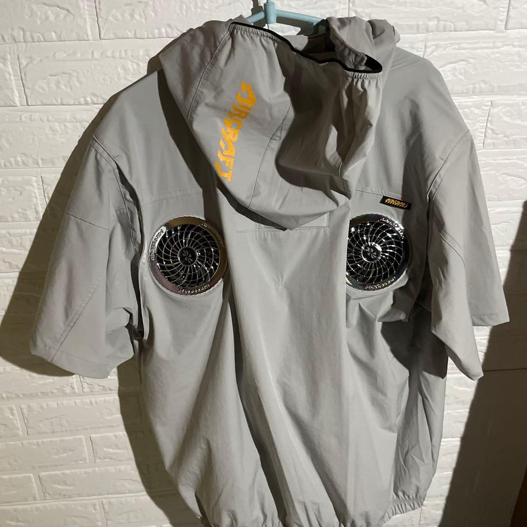 バートル　AC2036 アッシュグレー　XLサイズ　空調服　半袖　フルセット バートル AC2036（服のみ）｜空調服・EFウェア専門店 通販ショップユニアカ