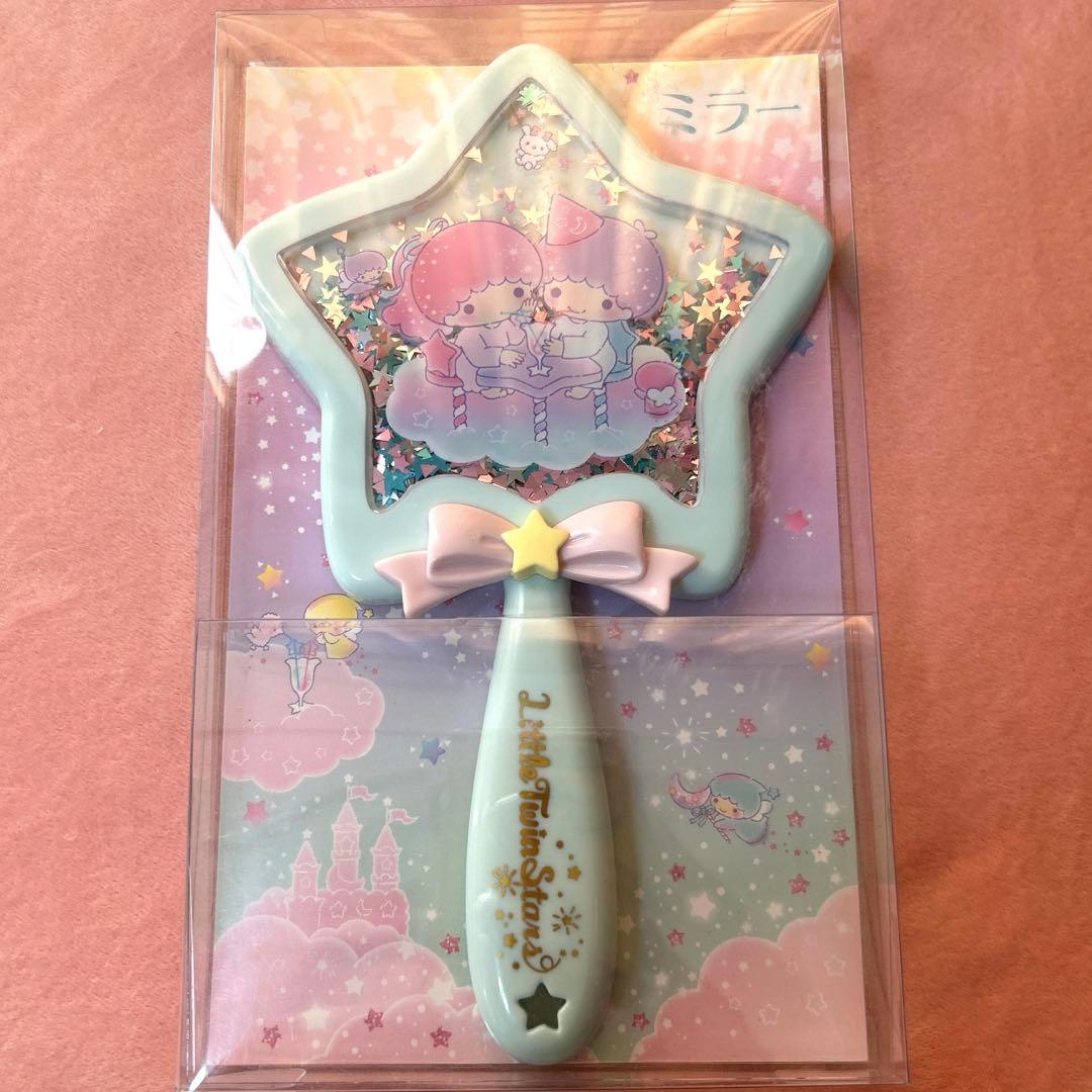 サンリオ リトルツインスターズ キキララ 星型ミラー 激レア - メルカリ