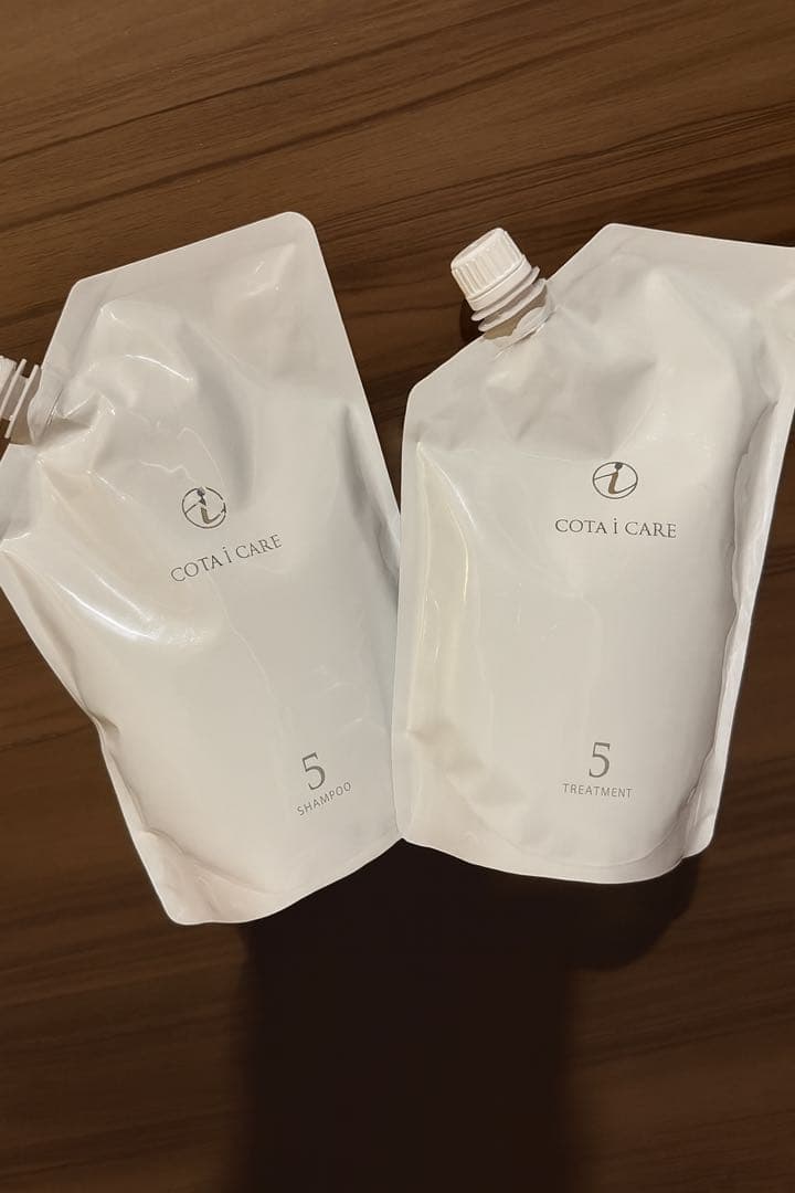 【新品未開封】コタアイケア　5番詰め替え用シャンプー & トリートメント セット 新品未使用】コタアイケアシャンプー&トリートメント5 詰替セット
