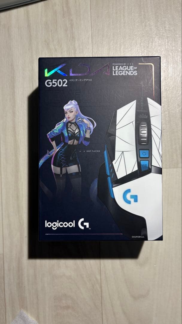 Logicool G502 K/DAエディション Logitech G502 Hero K/DA High Performance Gaming Mouse - Hero 25K
