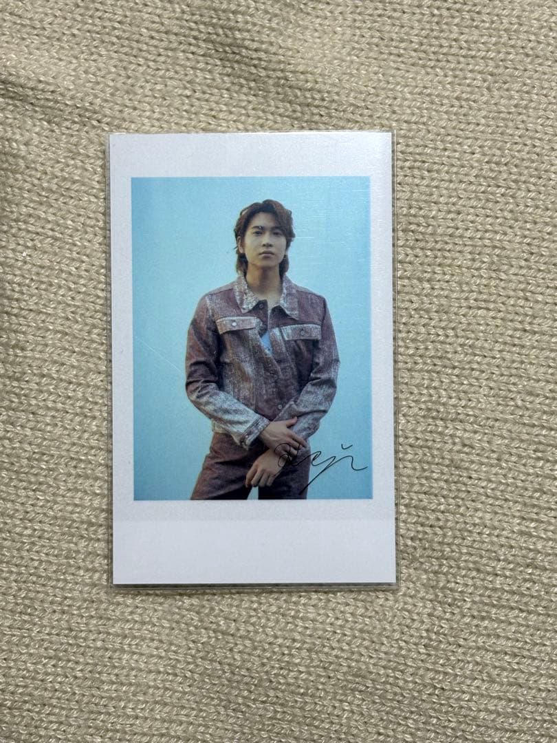 庄司浩平 タワレコ特典会 チェキ風カード トレカ - メルカリ