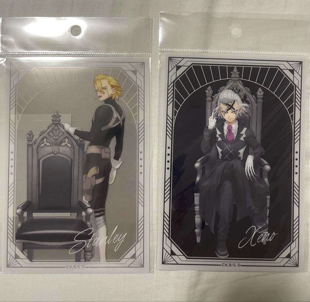 ドクターストーン Dr.STONE クリアイラストカード ゼノ スタンリー