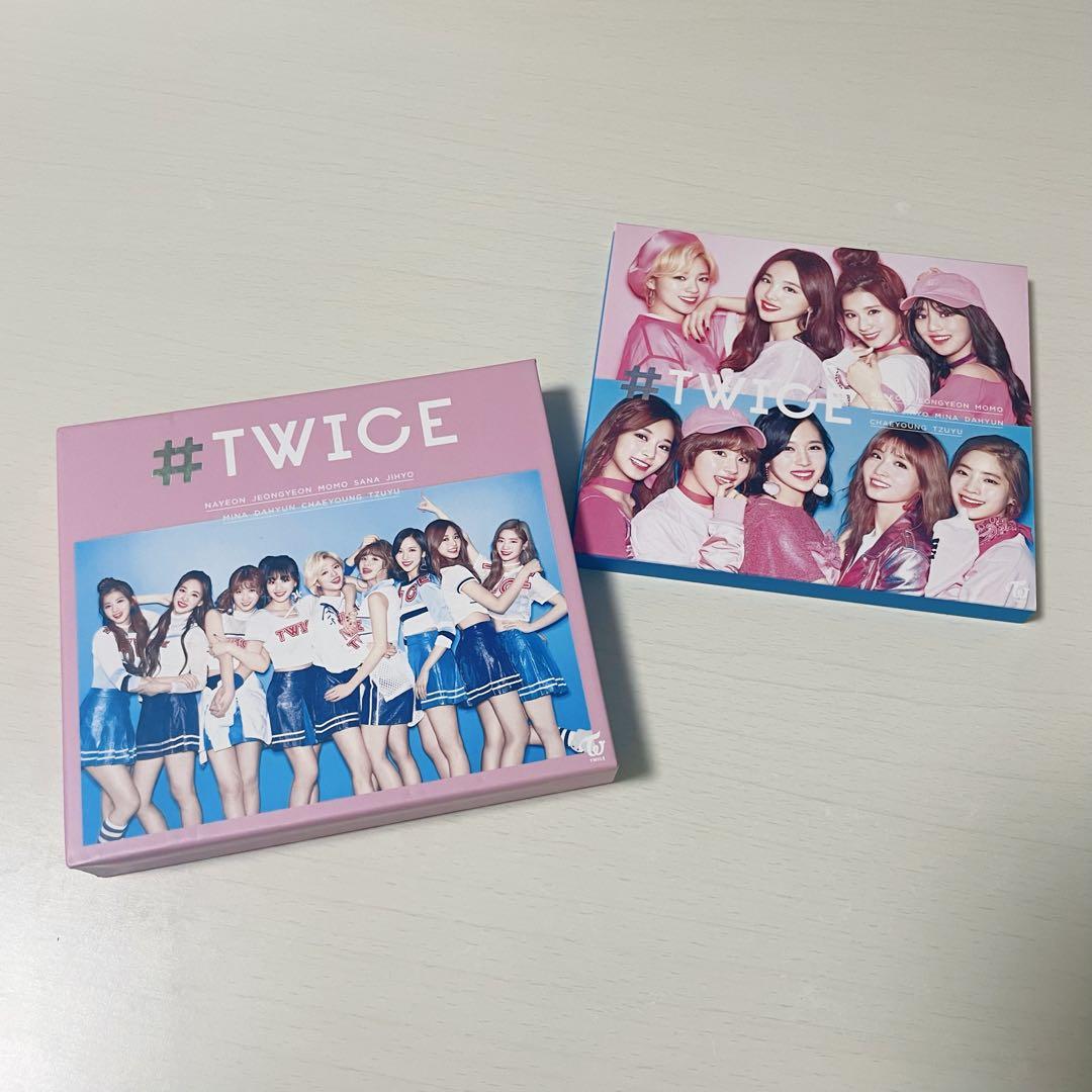 TWICE初回限定盤A ＆ #TWICE初回限定盤B セット - メルカリ