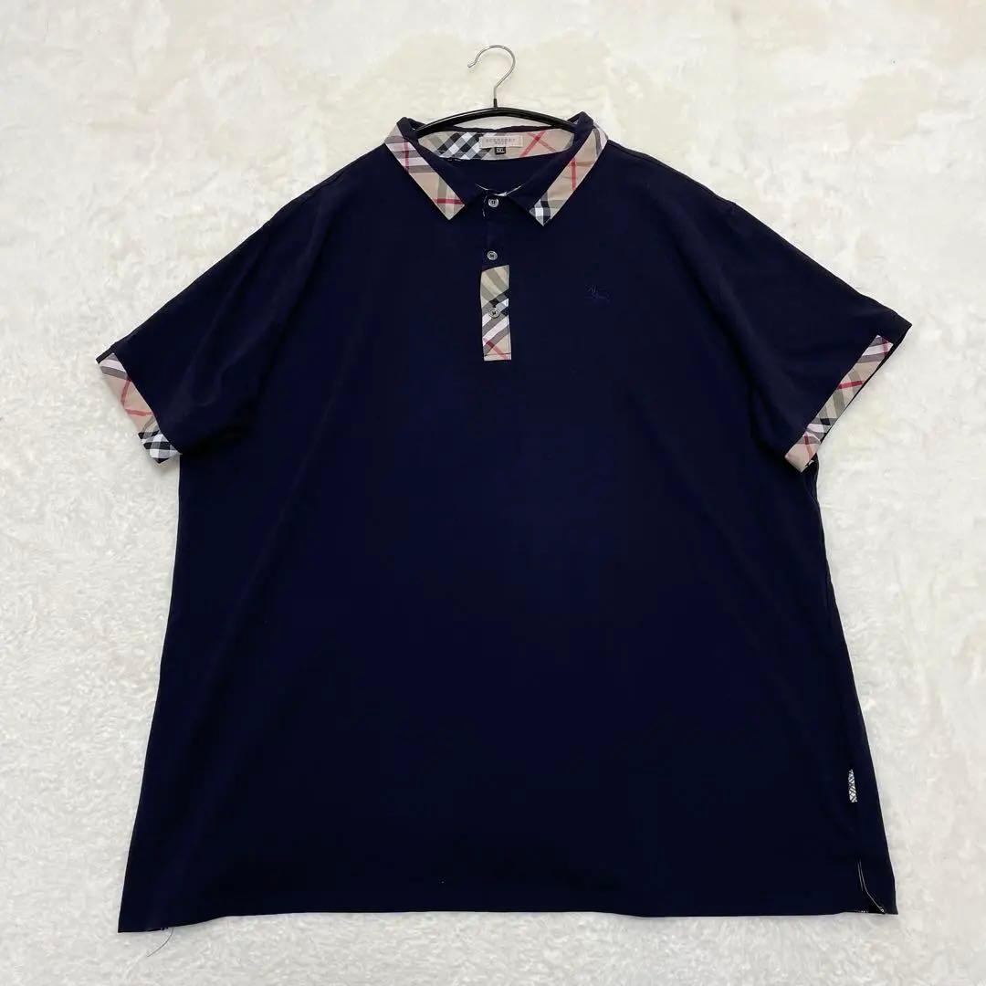 【美品】バーバリー ポロシャツ 6XL ノバチェック ホースロゴ ネイビー 2026年最新】burberry ポロシャツ ノバチェックの人気アイテム - メルカリ