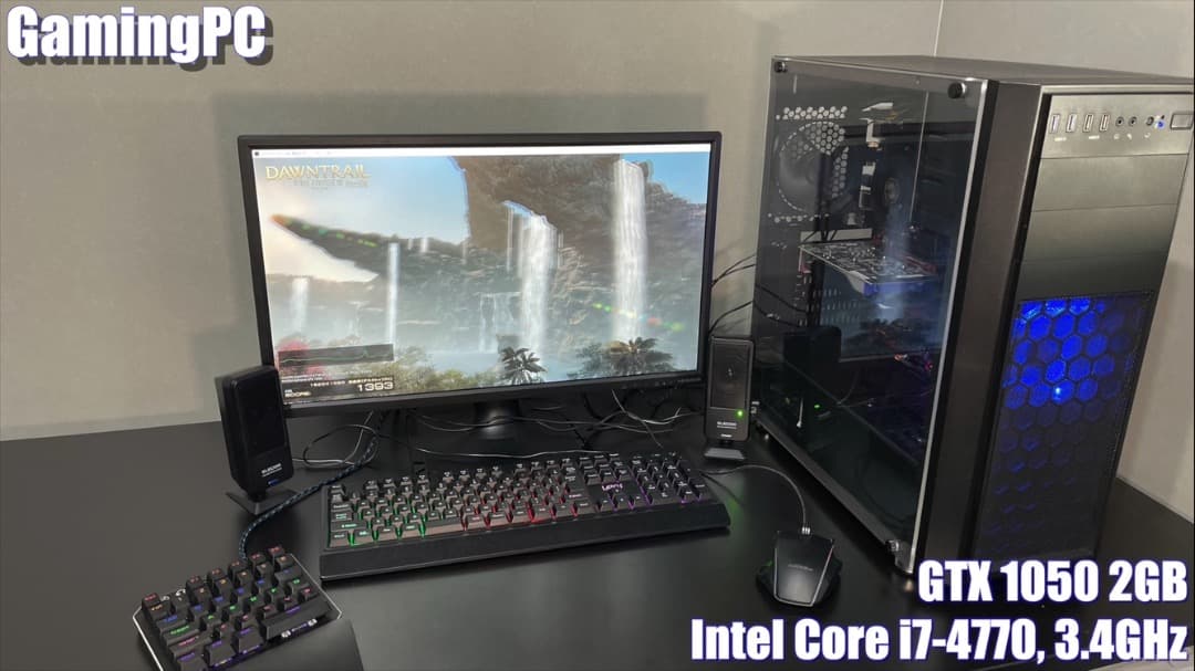 ゲーミングPCセット（i7-4770, GTX 1050, 16GB RAM） - メルカリ