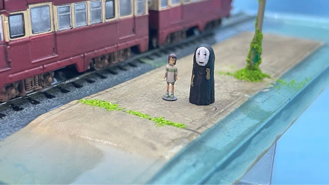千と千尋の神隠し風 海原鉄道 ジオラマ - メルカリ