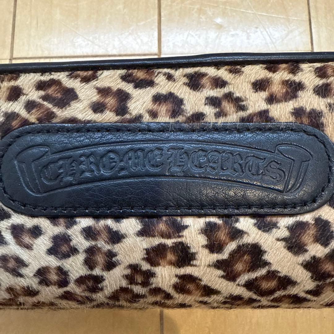 ル*ム様 CHROME HEARTS（クロムハーツ）ケース 眼鏡ケース レオパー