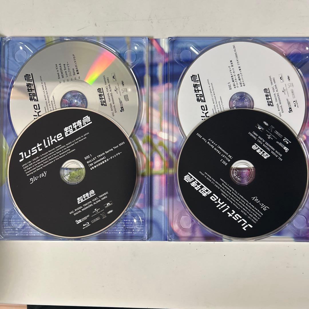 Just like 超特急 BluRay 初回限定盤 - メルカリ