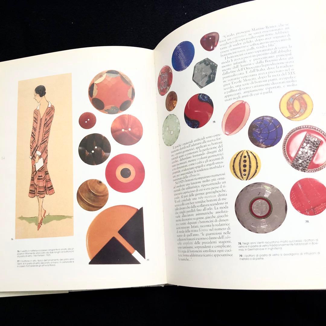 中世から現代までのボタン 写真集「Bottoni」Zanfi Editori