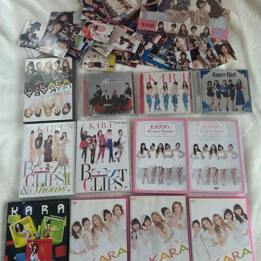 値下げ【KARA 】希少レアCDDVDセット フォトカードまとめ売りkpop韓国 hwasees1.jpg