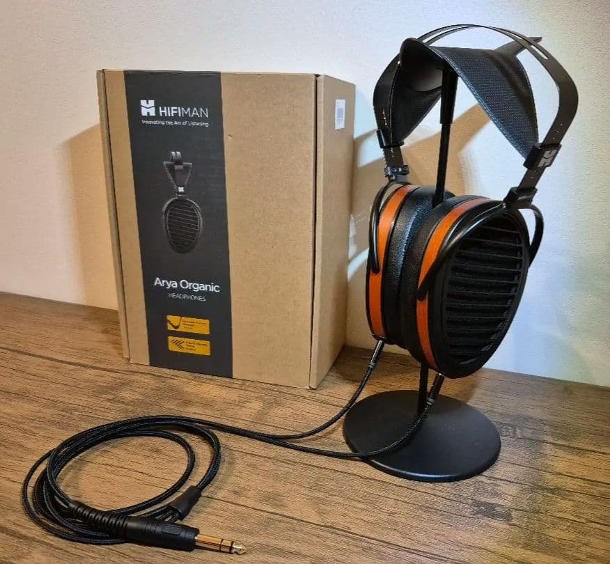 最終値下げ!! HIFIMAN Arya Organic ハイファイマン HiFiMAN ARYA Organic 2023 Planar Open-Back Headphones | Bloom Audio