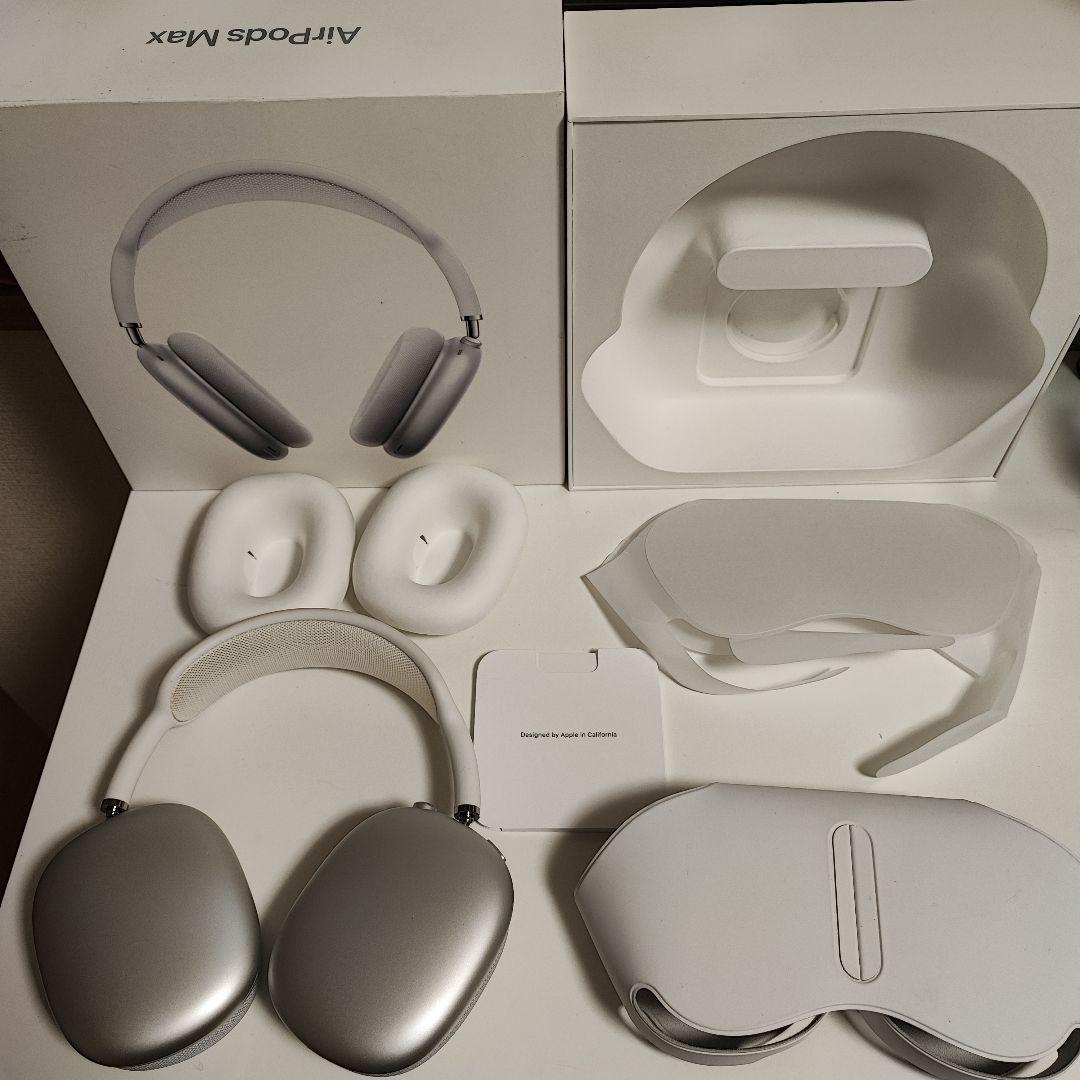 AirPods Max シルバー AirPods Max ・シルバー・モデル番号: A2096