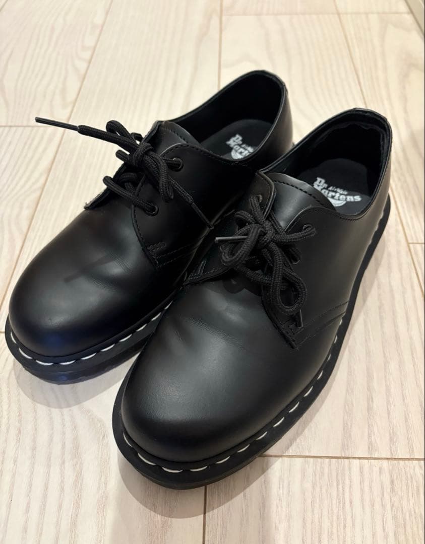 ドクターマーチン Dr.Martens ホワイトステッチ 3 ホール 24cm 1461 ジップ ベックス ホワイトステッチ 3 ホール シューズ