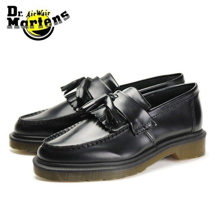 一度だけ使用 ドクターマーチン エイドリアン 美品 黒 Dr.Martens（ドクターマーチン） ビジネスシューズ Dr.Martens ADRIAN