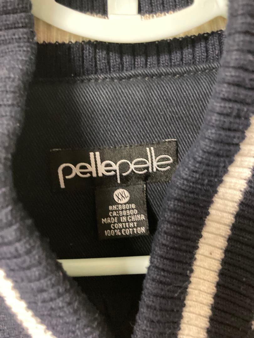 pellepelle スタジャン XXL ネイビー ペレペレ 激レア