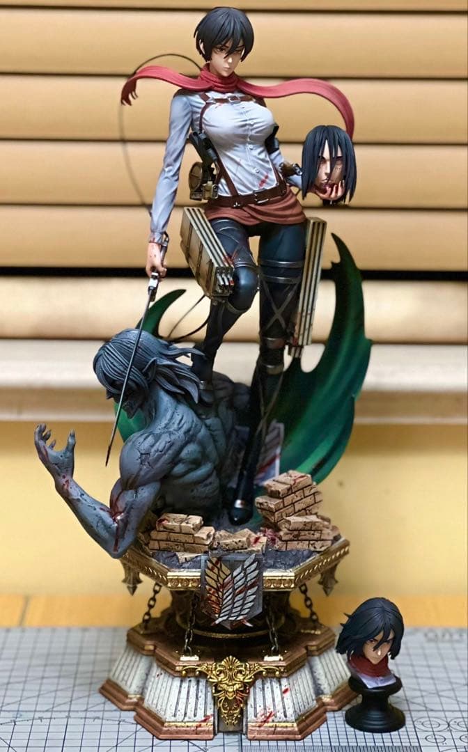 進撃の巨人 アニ・レオンハート ガレージキット ガレキ スタチュー⑤ 進撃の巨人 アニ・レオンハート ガレージキット ガレキ スタチュー実物