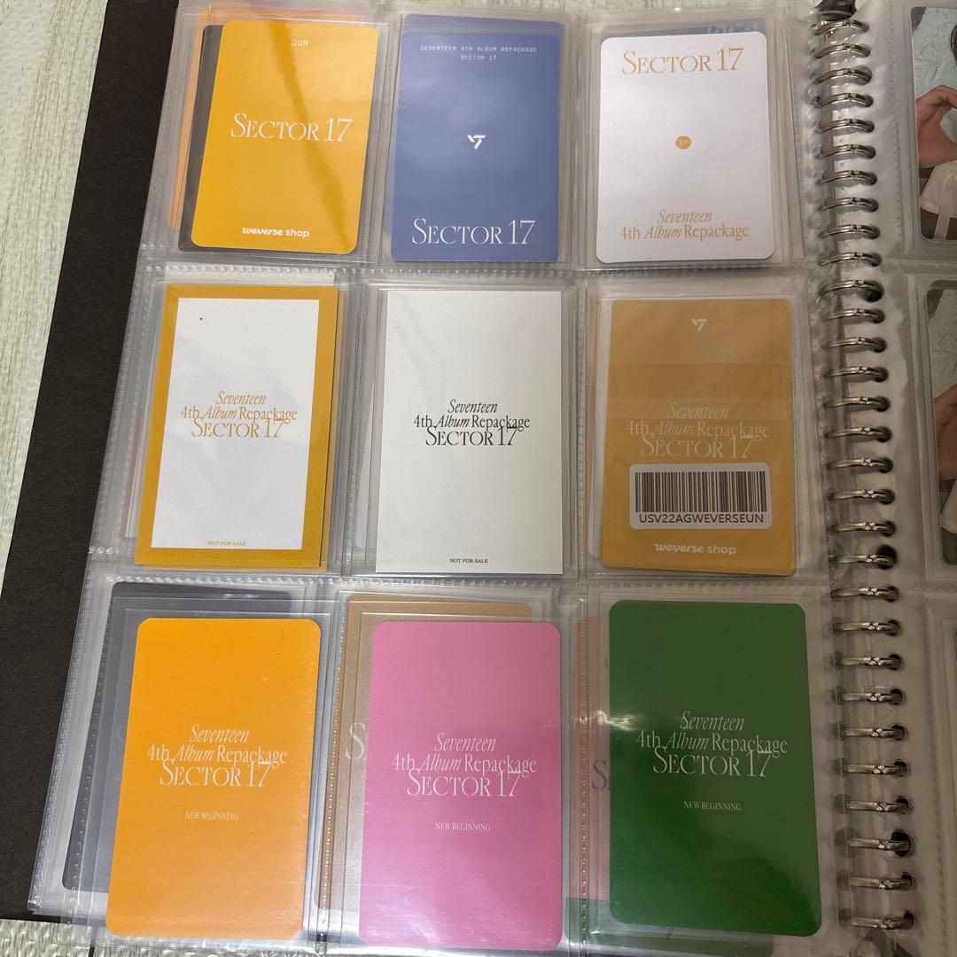 seventeen ジュン SECTOR17 ベレー帽 トレカ まとめ - メルカリ