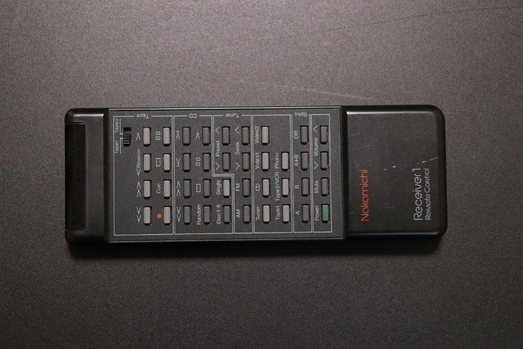 ナカミチ リモコン+CD Player2でカセットデッキ操作可能 - メルカリ
