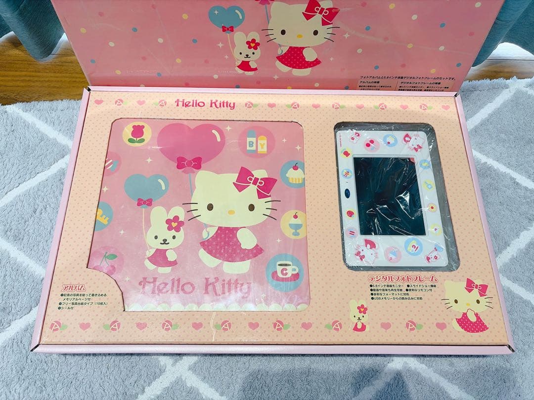 激レア✨️ ハローキティ アルバム&デジタルフォトフレーム 動作確認