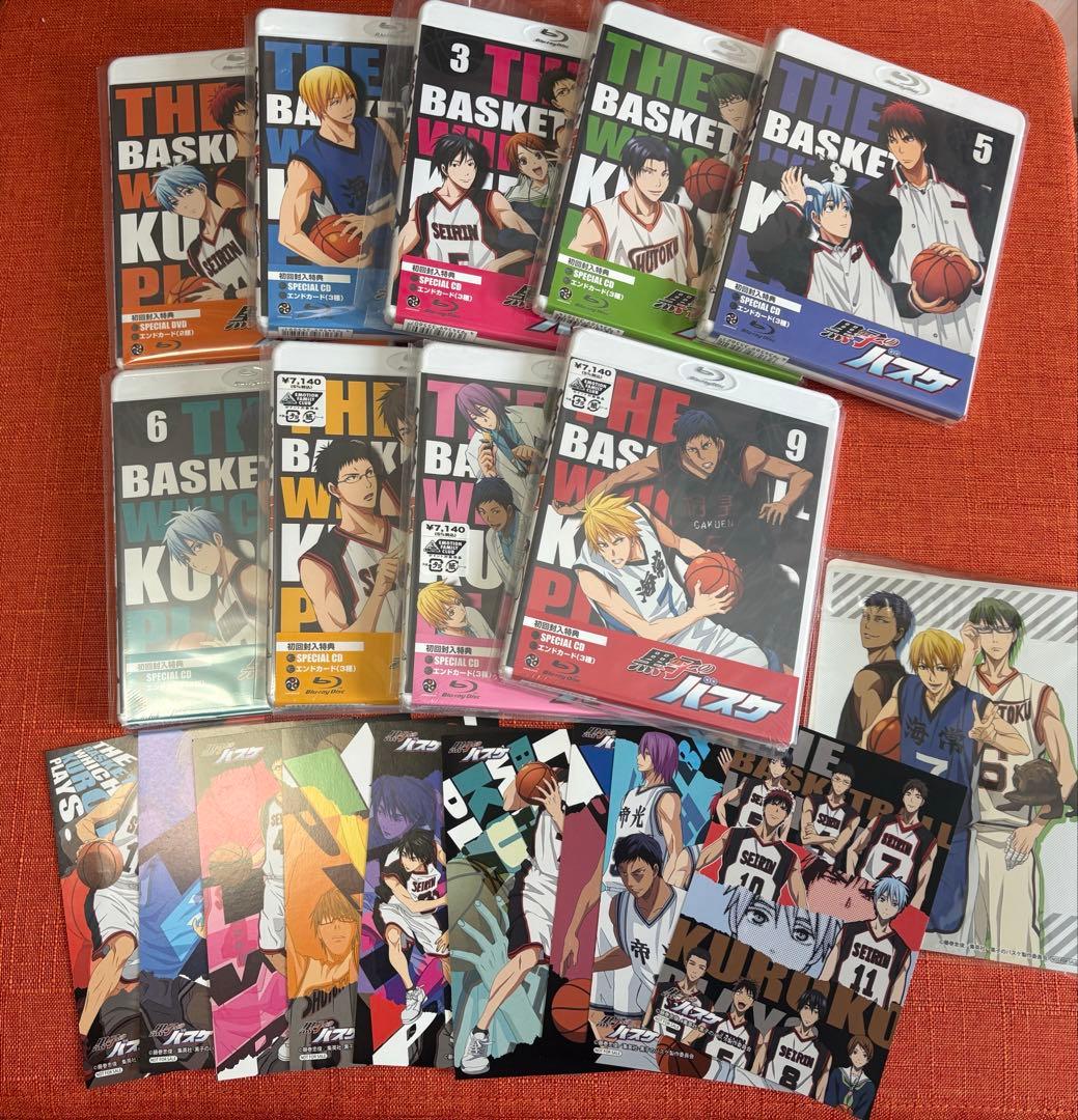 アニメイト購入特典付き】黒子のバスケ 1期 Blu-ray 全巻 - メルカリ