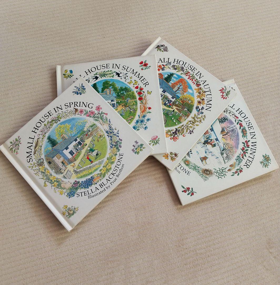 英国絵本　小さな家　春夏秋冬 prue berthon ヴァージニア・リー・バートン / 絵本『ちいさいおうち』 - 文具・雑貨