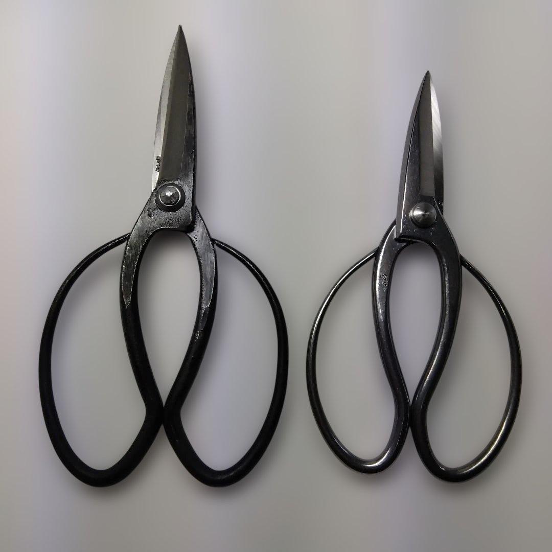 りゅうちゃん　植木鋏（左用）（青）（三寸五分） ステン刃長大久保　2点 418c1ac4731a5ad8bb67cd0df7af69