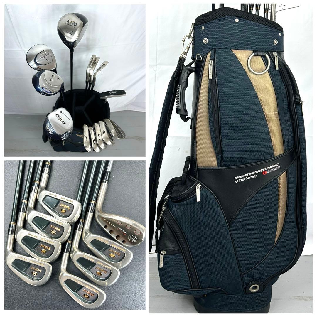 本格派　メンズゴルフクラブ　13本　フルセット お試しセット　ゴルフセット 本格派 メンズゴルフクラブ 13本 フルセット お試しセット ゴルフ