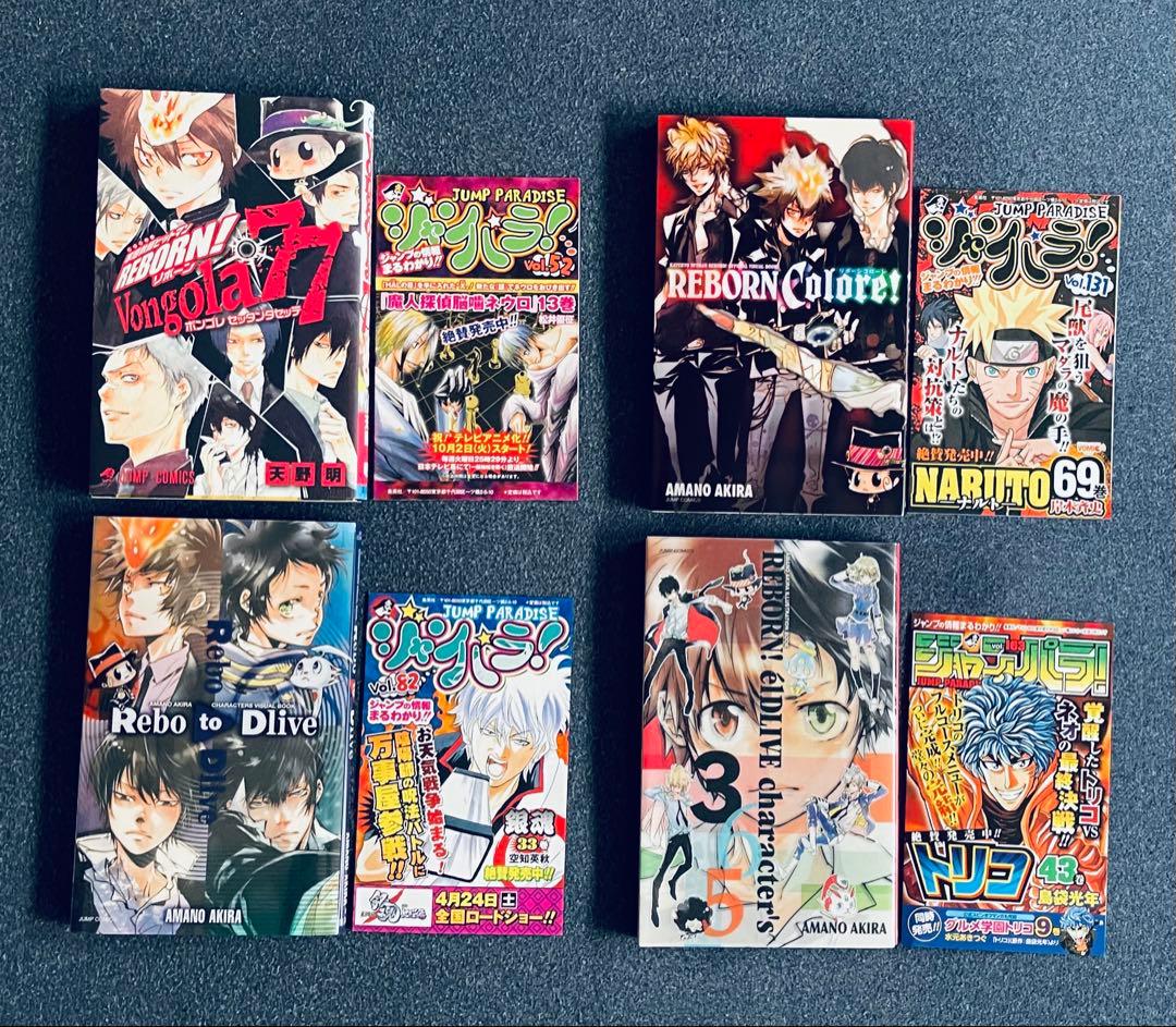 家庭教師ヒットマンReborn! ☆ 全巻初版 ☆ 全巻チラシ付き + おまけの