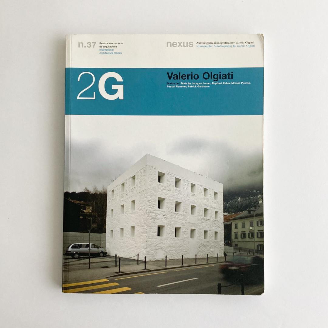 2G No.37 Valerio Olgiati ヴァレリオ・オルジアティ - メルカリ