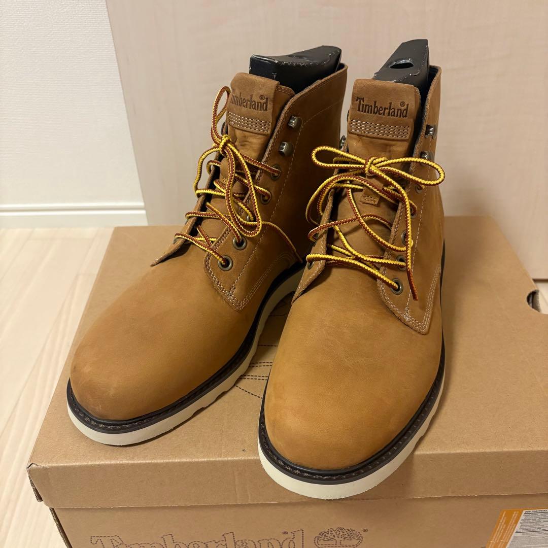 Timberland ブラウンハイカットブーツ - メルカリ