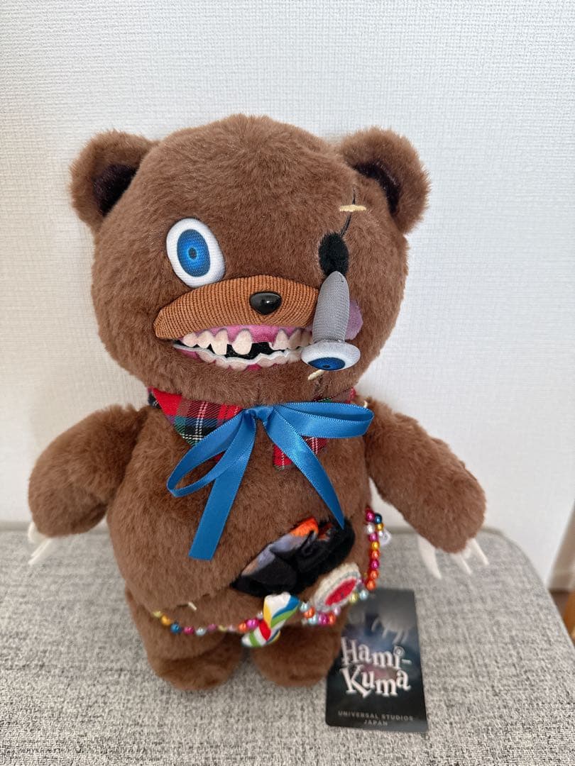 USJ限定 ユニバ ハミクマ ぬいぐるみ クッション - メルカリ