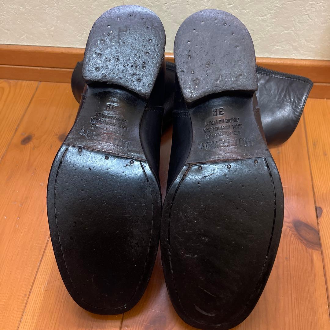 甘*ん様 BUTTERO ブッテロ B1109 バックzipブーツ BLACK - メルカリ