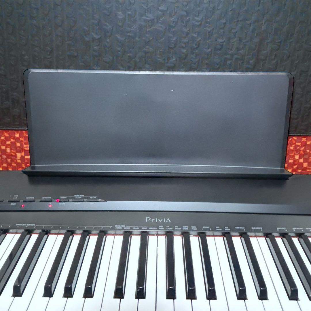 本格派入門機】CASIO PX-135 88鍵盤 電子ピアノ ブラック ペダル