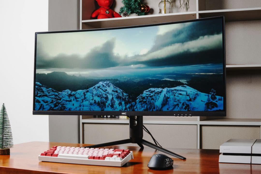 HKC 曲面 モニター ディスプレイ 34インチ TG34C3U Amazon.co.jp: HKC ゲーミング モニター TG34C3U 34インチ/21:9 超湾曲