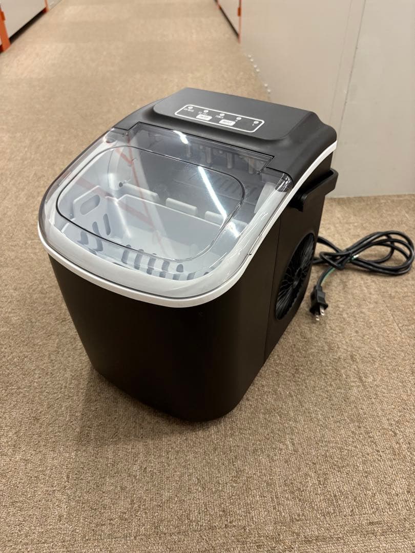 【極美品】2023年製 シンプラス製氷機 SP-CE03-BK 家庭用製氷機 SP-CED03 | simplus シンプラス Official Site