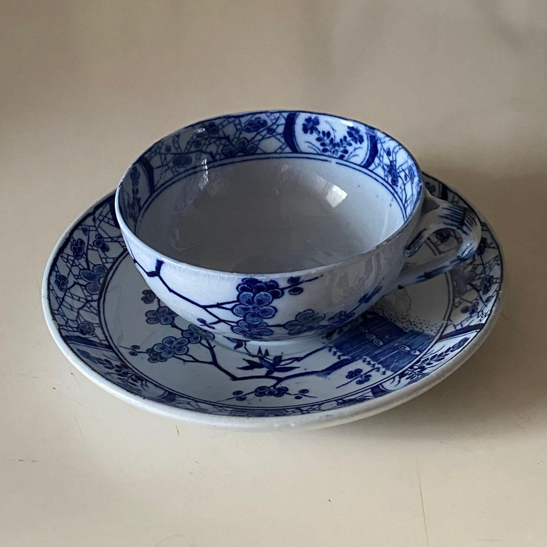 Creil et Montereau JAPONカップ&ソーサー - メルカリ