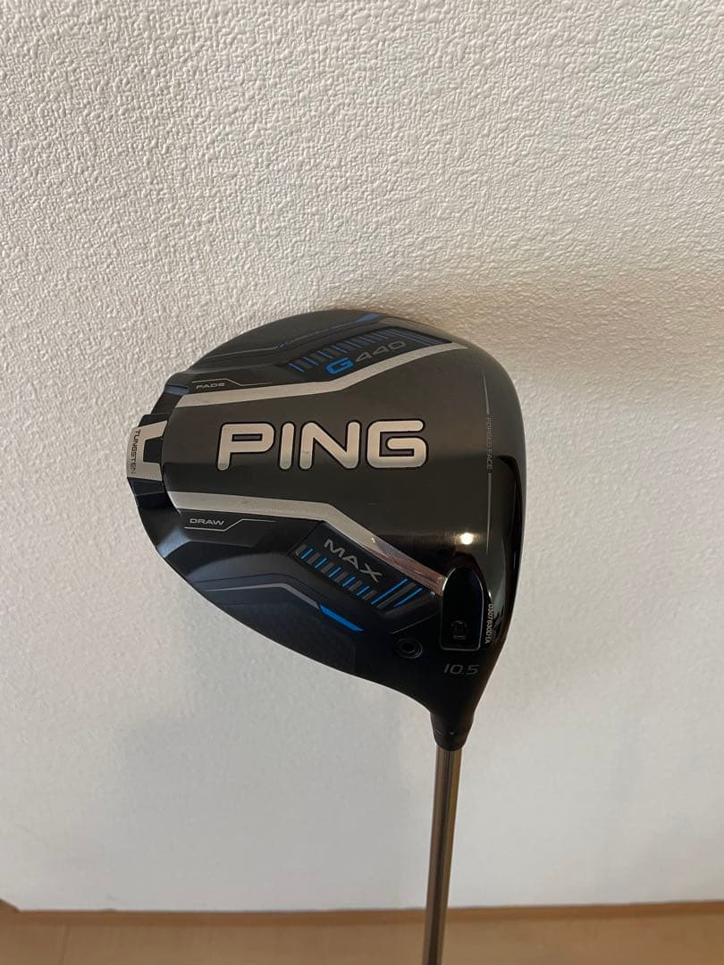 PING440 MAX 10.5° TOUR 2.0 CHROME 65 X Golf Drivers - PING